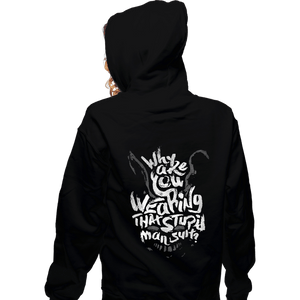 Secret_Shirts Zippered Hoodies, Unisex / Small / Black That Man Suit