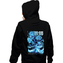 Load image into Gallery viewer, Daily_Deal_Shirts Zippered Hoodies, Unisex / Small / Black Kakashi and Gojo
