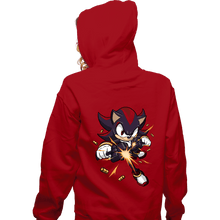 Load image into Gallery viewer, Daily_Deal_Shirts Zippered Hoodies, Unisex / Small / Red PG-13 Hedgehog
