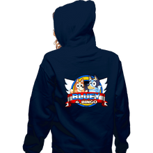 Load image into Gallery viewer, Daily_Deal_Shirts Zippered Hoodies, Unisex / Small / Navy Heeler Adv.
