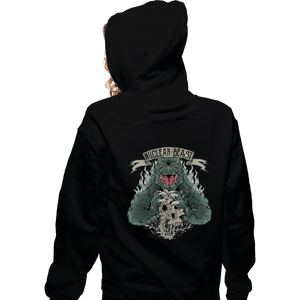 Secret_Shirts Zippered Hoodies, Unisex / Small / Black Nuclear Beast