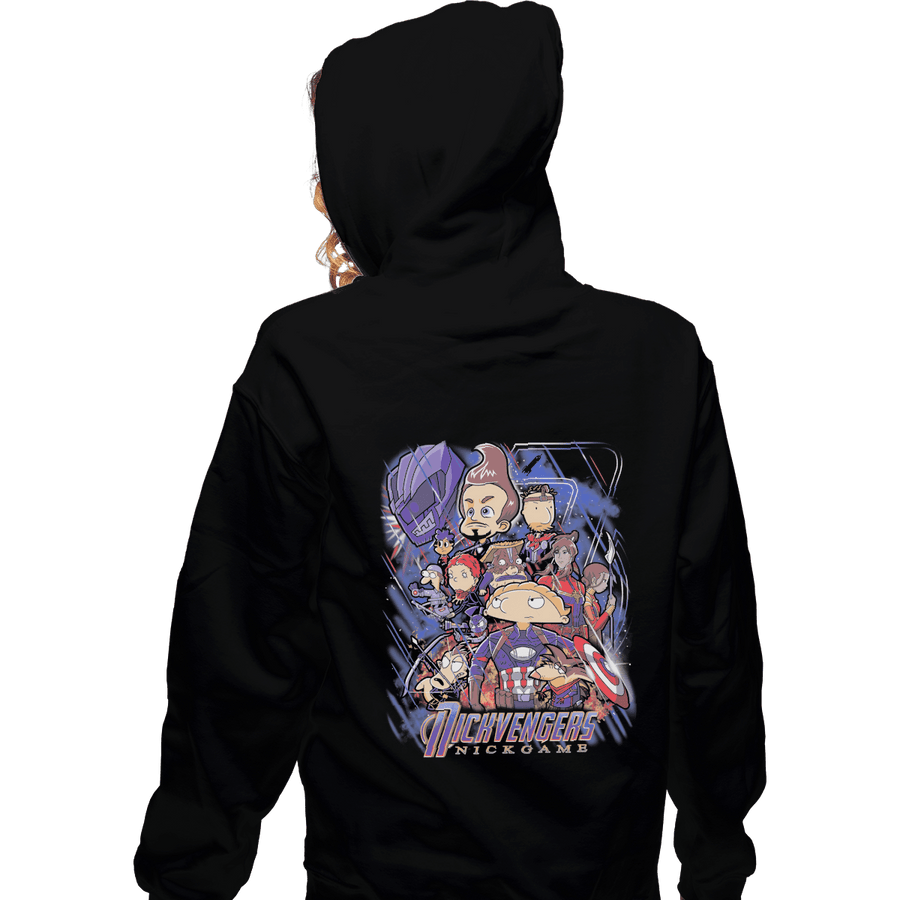 Shirts Zippered Hoodies, Unisex / Small / Black Nickgame