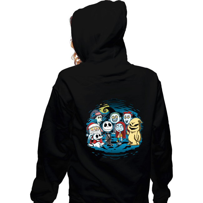 Daily_Deal_Shirts Zippered Hoodies, Unisex / Small / Black Halloween Friends