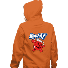 Load image into Gallery viewer, Shirts Zippered Hoodies, Unisex / Small / Red Kool AF Man
