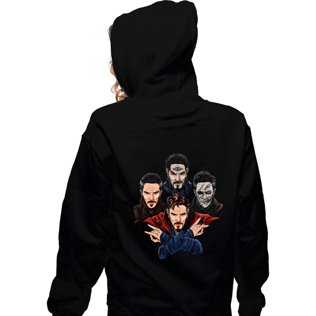 Daily_Deal_Shirts Zippered Hoodies, Unisex / Small / Black The Strange Rhapsody