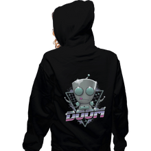 Load image into Gallery viewer, Shirts Pullover Hoodies, Unisex / Small / Black DOOM
