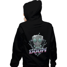 Load image into Gallery viewer, Shirts Pullover Hoodies, Unisex / Small / Black DOOM
