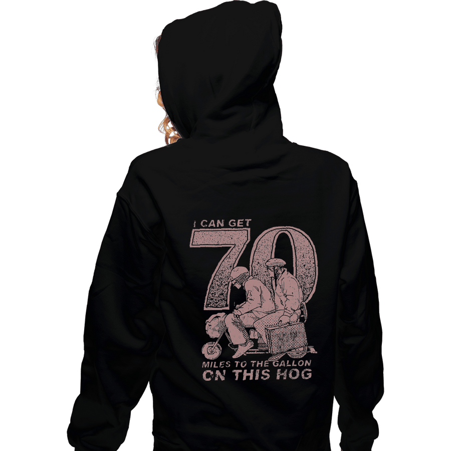 Shirts Zippered Hoodies, Unisex / Small / Black Hog