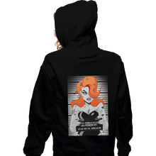 Load image into Gallery viewer, Secret_Shirts Zippered Hoodies, Unisex / Small / Black pretty poisonous
