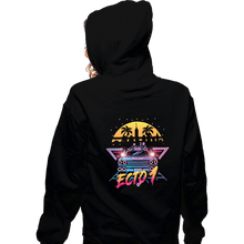 Load image into Gallery viewer, Daily_Deal_Shirts Zippered Hoodies, Unisex / Small / Black Neon Ghost
