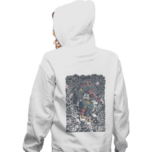 Load image into Gallery viewer, Daily_Deal_Shirts Zippered Hoodies, Unisex / Small / White Gundam Blue Dragon
