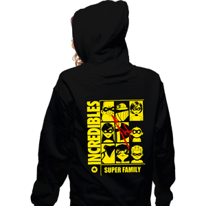 Shirts Zippered Hoodies, Unisex / Small / Black Who Watches The Family?