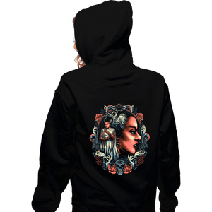 Daily_Deal_Shirts Zippered Hoodies, Unisex / Small / Black The Bride Of The Monster