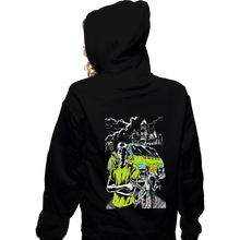 Load image into Gallery viewer, Shirts Zippered Hoodies, Unisex / Small / Black Scooby And Shaggy
