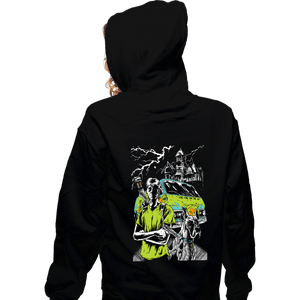 Shirts Zippered Hoodies, Unisex / Small / Black Scooby And Shaggy