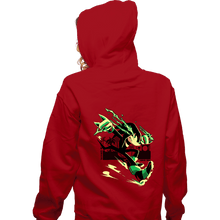 Load image into Gallery viewer, Daily_Deal_Shirts Zippered Hoodies, Unisex / Small / Red The Strongest Dude
