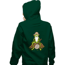 Load image into Gallery viewer, Shirts Zippered Hoodies, Unisex / Small / Irish Green Banjo
