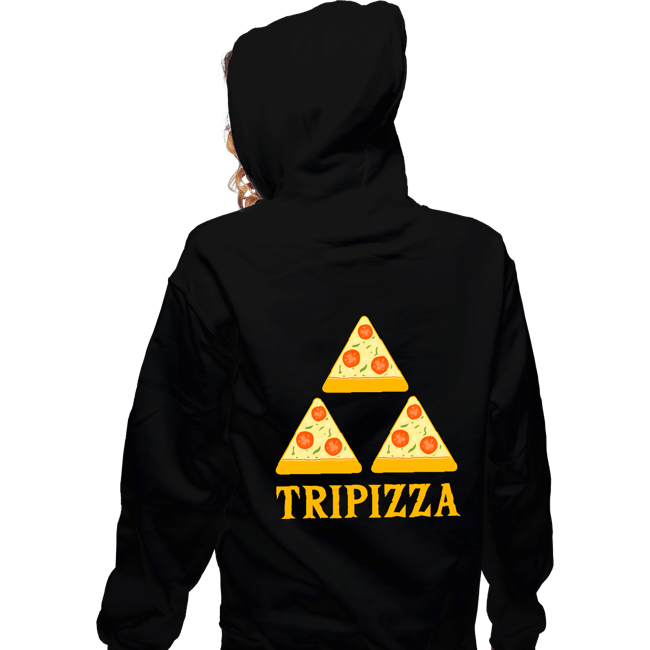Shirts Zippered Hoodies, Unisex / Small / Black TriPizza