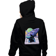 Load image into Gallery viewer, Secret_Shirts Zippered Hoodies, Unisex / Small / Black 3D Ocarina
