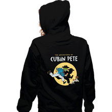 Load image into Gallery viewer, Daily_Deal_Shirts Zippered Hoodies, Unisex / Small / Black Cuban Pete
