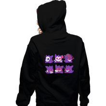 Load image into Gallery viewer, Secret_Shirts Zippered Hoodies, Unisex / Small / Black Horror Gengars

