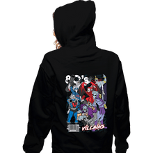Load image into Gallery viewer, Shirts Zippered Hoodies, Unisex / Small / Black 80s Evil
