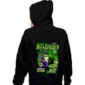 Shirts Zippered Hoodies, Unisex / Small / Black Maleficent Cereal