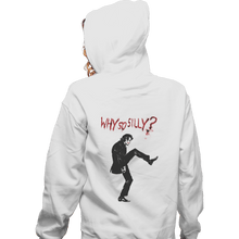 Load image into Gallery viewer, Shirts Pullover Hoodies, Unisex / Small / White Silly
