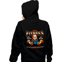 Load image into Gallery viewer, Daily_Deal_Shirts Zippered Hoodies, Unisex / Small / Black Chucky&#39;s Fitness
