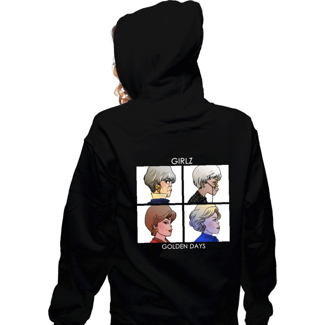 Daily_Deal_Shirts Zippered Hoodies, Unisex / Small / Black Golden Dayz