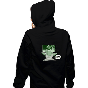 Shirts Zippered Hoodies, Unisex / Small / Black HDMI