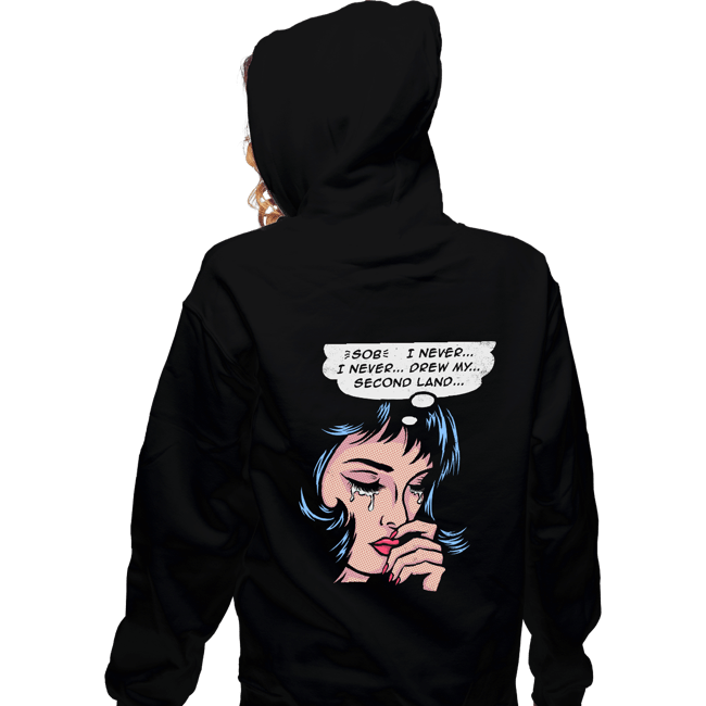 Daily_Deal_Shirts Zippered Hoodies, Unisex / Small / Black Second Land