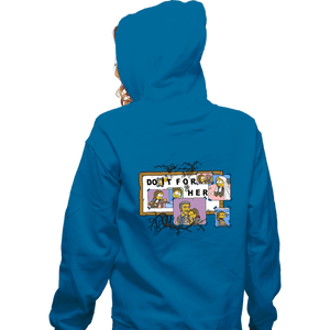 Secret_Shirts Zippered Hoodies, Unisex / Small / Royal Blue Do It For Her