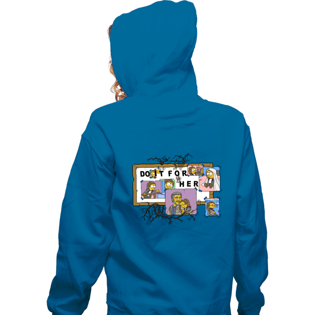 Secret_Shirts Zippered Hoodies, Unisex / Small / Royal Blue Do It For Her