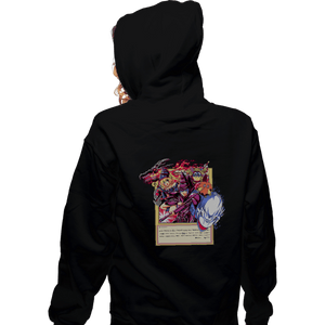 Shirts Zippered Hoodies, Unisex / Small / Black Time To Duel