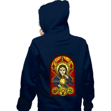 Load image into Gallery viewer, Shirts Zippered Hoodies, Unisex / Small / Navy Sun Saint
