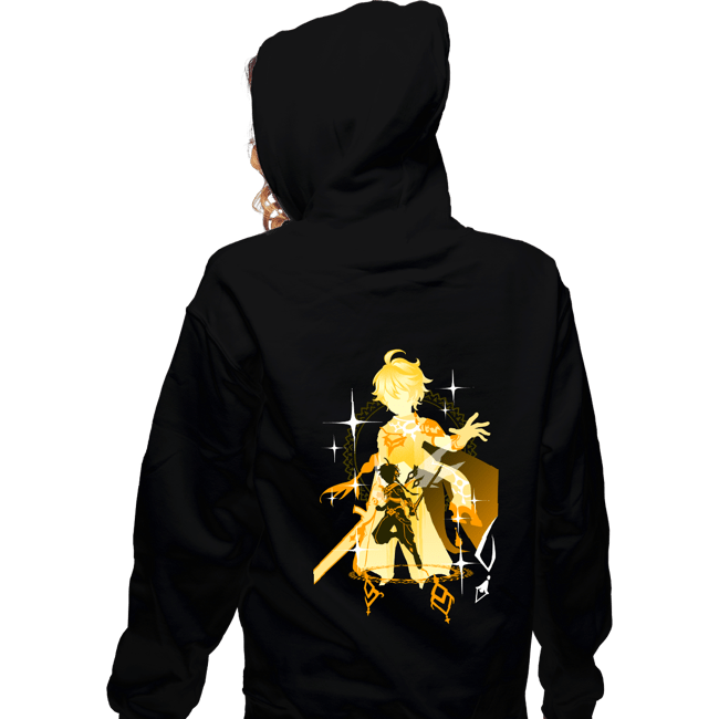 Shirts Zippered Hoodies, Unisex / Small / Black Traveler Aether