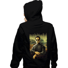 Load image into Gallery viewer, Daily_Deal_Shirts Zippered Hoodies, Unisex / Small / Black Mona Neo
