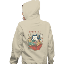 Load image into Gallery viewer, Shirts Zippered Hoodies, Unisex / Small / White Poke bowl

