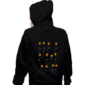 Shirts Zippered Hoodies, Unisex / Small / Black Spoopy Walk