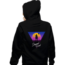 Load image into Gallery viewer, Daily_Deal_Shirts Zippered Hoodies, Unisex / Small / Black Retro Android
