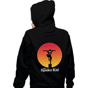 Shirts Zippered Hoodies, Unisex / Small / Black The Spider Kid