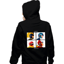 Load image into Gallery viewer, Daily_Deal_Shirts Zippered Hoodies, Unisex / Small / Black Metallic Dayz
