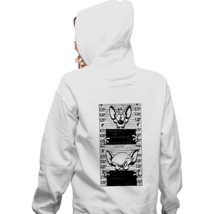 Secret_Shirts Zippered Hoodies, Unisex / Small / White Pinky And Brain Mugshot