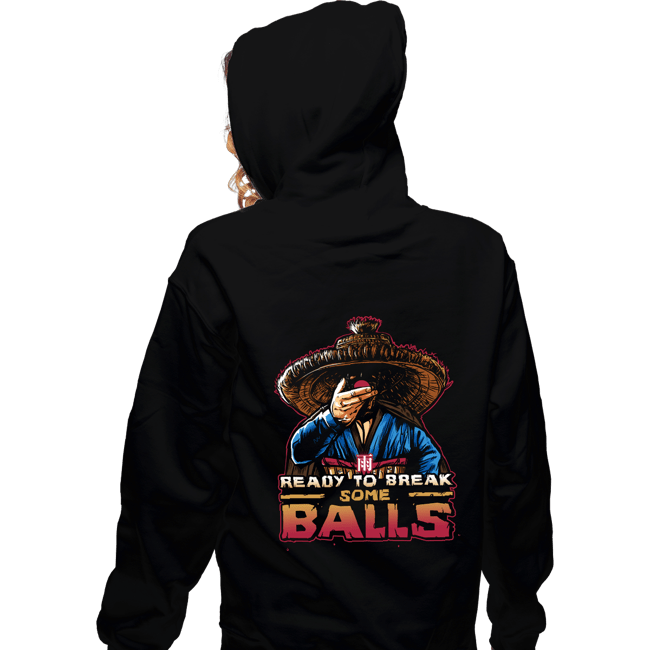 Secret_Shirts Zippered Hoodies, Unisex / Small / Black Big Trouble Breaker