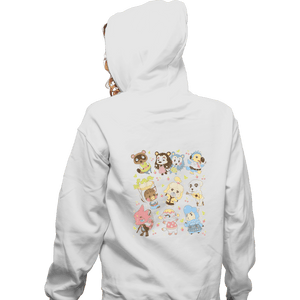 Shirts Pullover Hoodies, Unisex / Small / White Cute Bunch