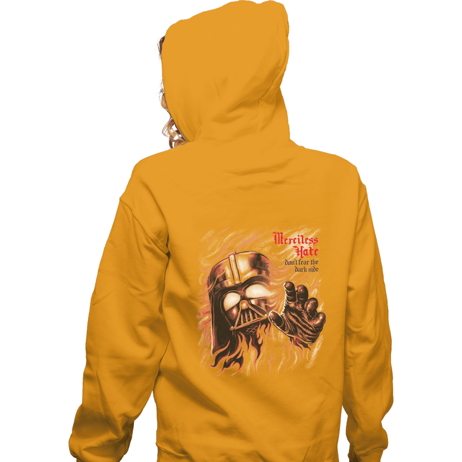 Shirts Zippered Hoodies, Unisex / Small / White Merciless Hate