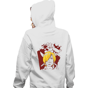 Shirts Zippered Hoodies, Unisex / Small / White Pirate Cook