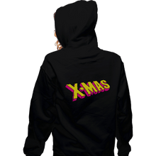 Load image into Gallery viewer, Secret_Shirts Zippered Hoodies, Unisex / Small / Black Uncanny X-MAS
