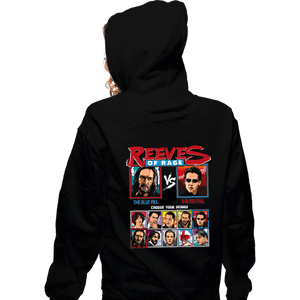 Secret_Shirts Zippered Hoodies, Unisex / Small / Black Rage Matrix